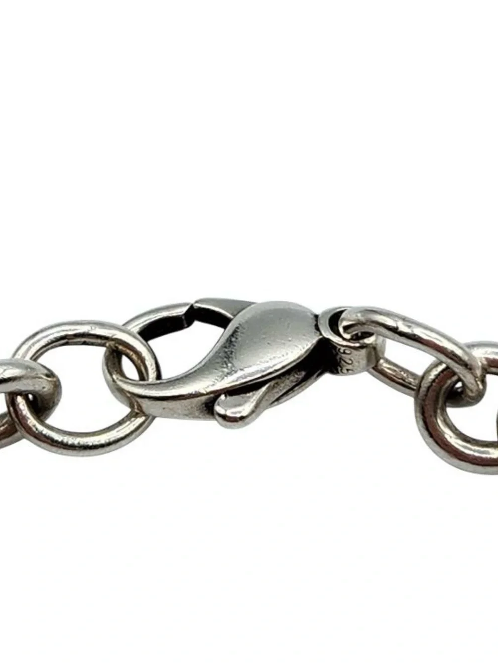 Tiffany & Co. Sterling Silver Heart Tag Bracelet - Silver